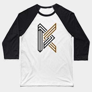 alphabet K artwork Baseball T-Shirt